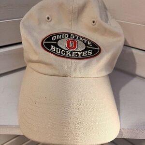 NCAA Ohio State Buckeyes White HAT Genuine Licensed One size